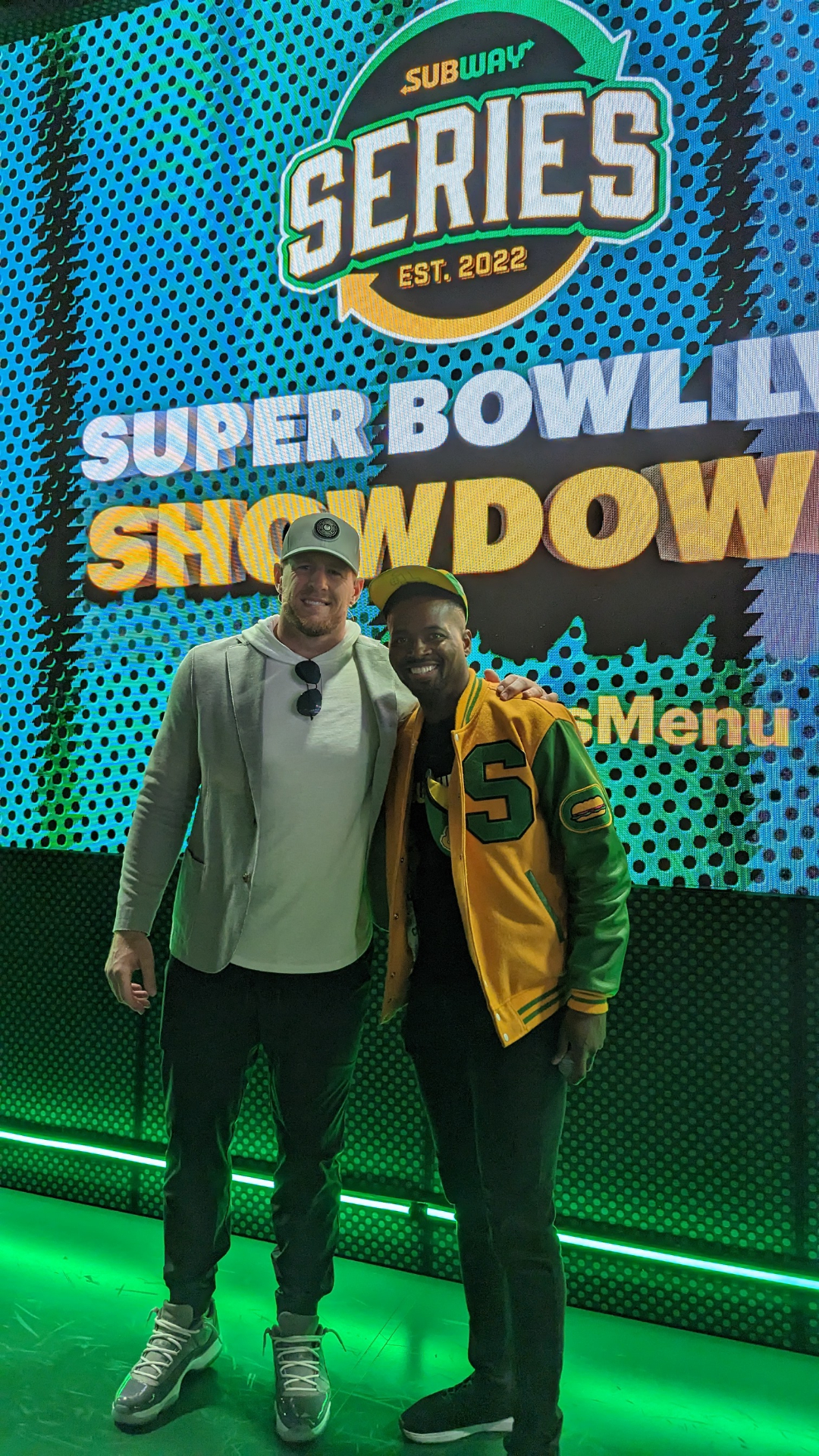 Subway Showdown · J.J. Watt